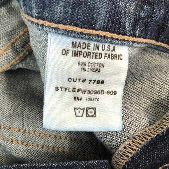 GOLDSIGN flared boho retro styled jeans - Picture 4 of 5